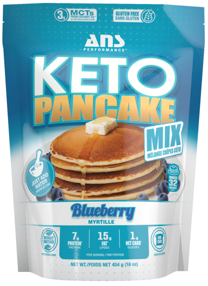 ANS PERFORMANCE Keto Pancake Mix (Blueberry - 454 gr)