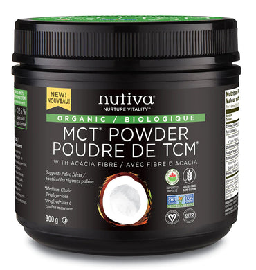 NUTIVA Organic MCT Powder (300 gr)