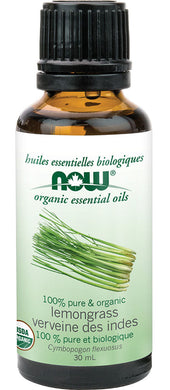 NOW Organic Lemongrass Oil (30 ml)