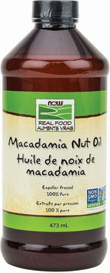 NOW Macadamia Nut Oil 100% Pure (473 ml)