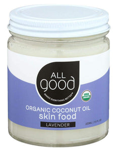 ALL GOOD Lavender Coconut Oil Skin Food (222 ml)