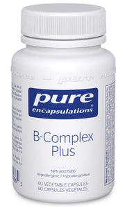 PURE ENCAPSULATIONS B-Complex Plus (60 veg caps)