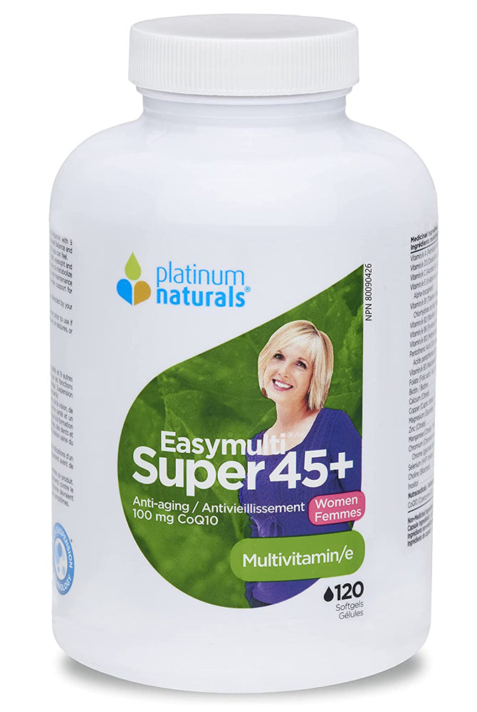 PLATINUM Super EasyMulti 45+ for Women ( 60 caps )
