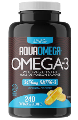 AQUAOMEGA Omega-3 High EPA (240 sgels)