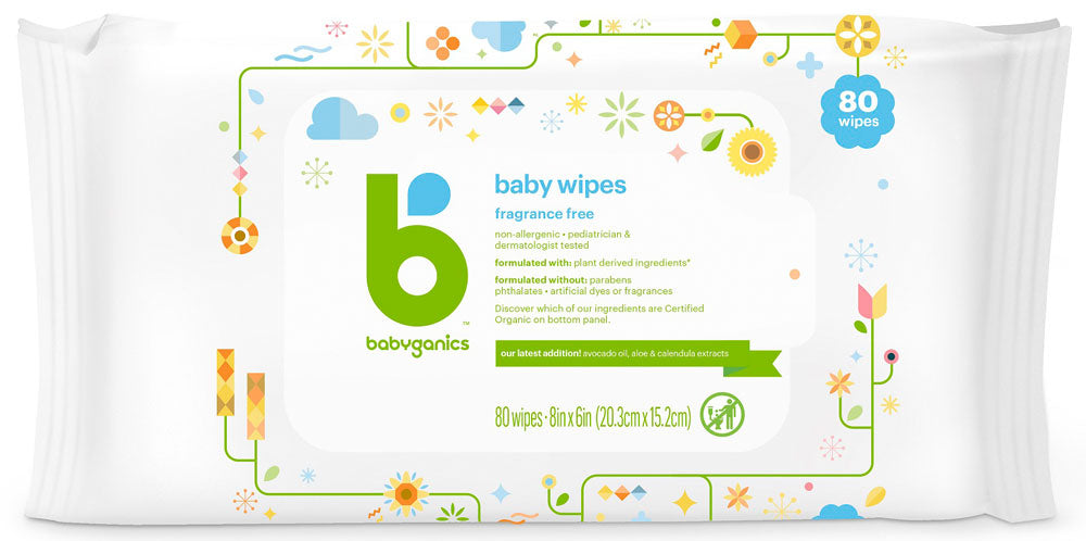 BABYGANICS Baby Wipes  (800 ct)