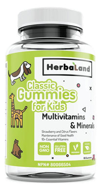 HERBALAND Kids Classic Multivitamins (60 gummies)