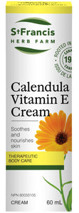 ST FRANCIS HERB FARM Calendula Vitamin E Cream (60 ml)