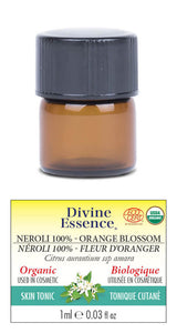 DIVINE ESSENCE Neroli 100% (Orange Blossom)(Org - 1 ml)
