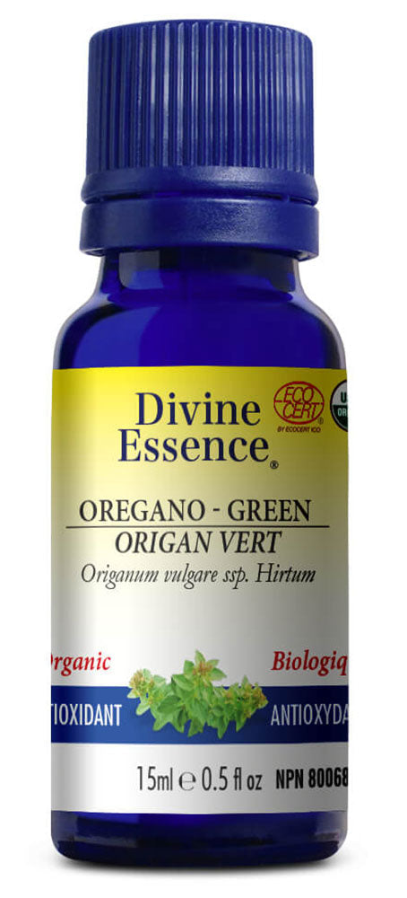 DIVINE ESSENCE Oregano - Green (Organic - 15 ml)