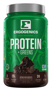 ERGOGENICS Plant Protein + Greens (Chocolate - 720 gr)