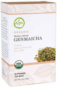 AIYA Organic Matcha Infused Genmaicha (30 gr)