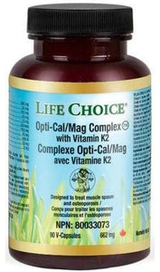LIFE CHOICE Opti-Cal/Mag w/K2  (662 mg)