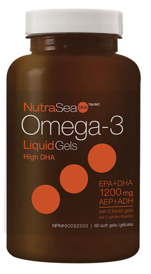 NUTRASEA Omega 3 High DHA (60 sgels)