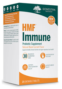 GENESTRA HMF Immune Probiotic 30 Billion (shelf-stable - 25 Chews)