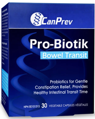CanPrev Pro-Biotik Bowel Transit (30 vcaps)