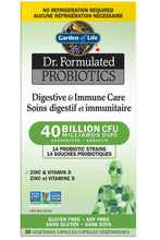 Load image into Gallery viewer, DR FORMULATED Probiotics Digestive &amp; Immune Care with Zinc 40 Billion 30 vcaps