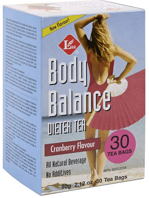 UNCLE LEE'S TEAS Body Balance Dieter Tea (Cranberry - 30 Tea Bags)
